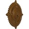Ekena Millwork Haylynn Ceiling Medallion (Fits Canopies up to 1 1/4"), 29 1/8"OD x 1 1/4"ID x 4"P, Smokey Topaz CM29HYSTF - alternate 3